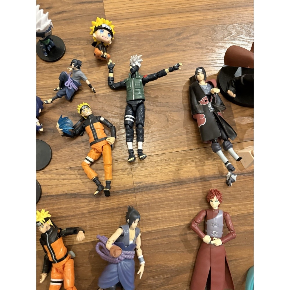 Naruto My Hero Academia 23 Figure Lot Sasuke Naruto Kakashi Itachi - Picture 3 of 13